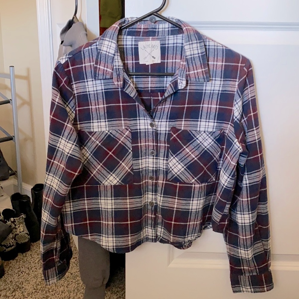 crop flannel!